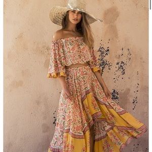 Miss June Floral Tube Top